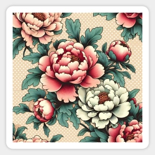 Peonies Sticker